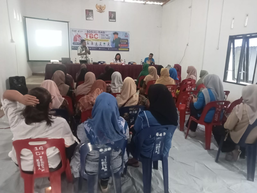 Sosialisasi Pencegahan Penyakit Tuberkulosis (TBC) di Desa Kota Tengah